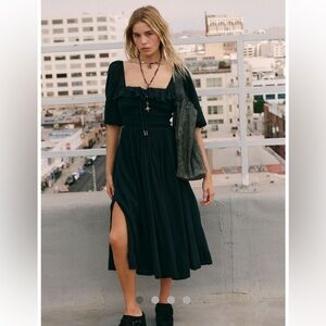 Free People Oasis Midi Dress size S